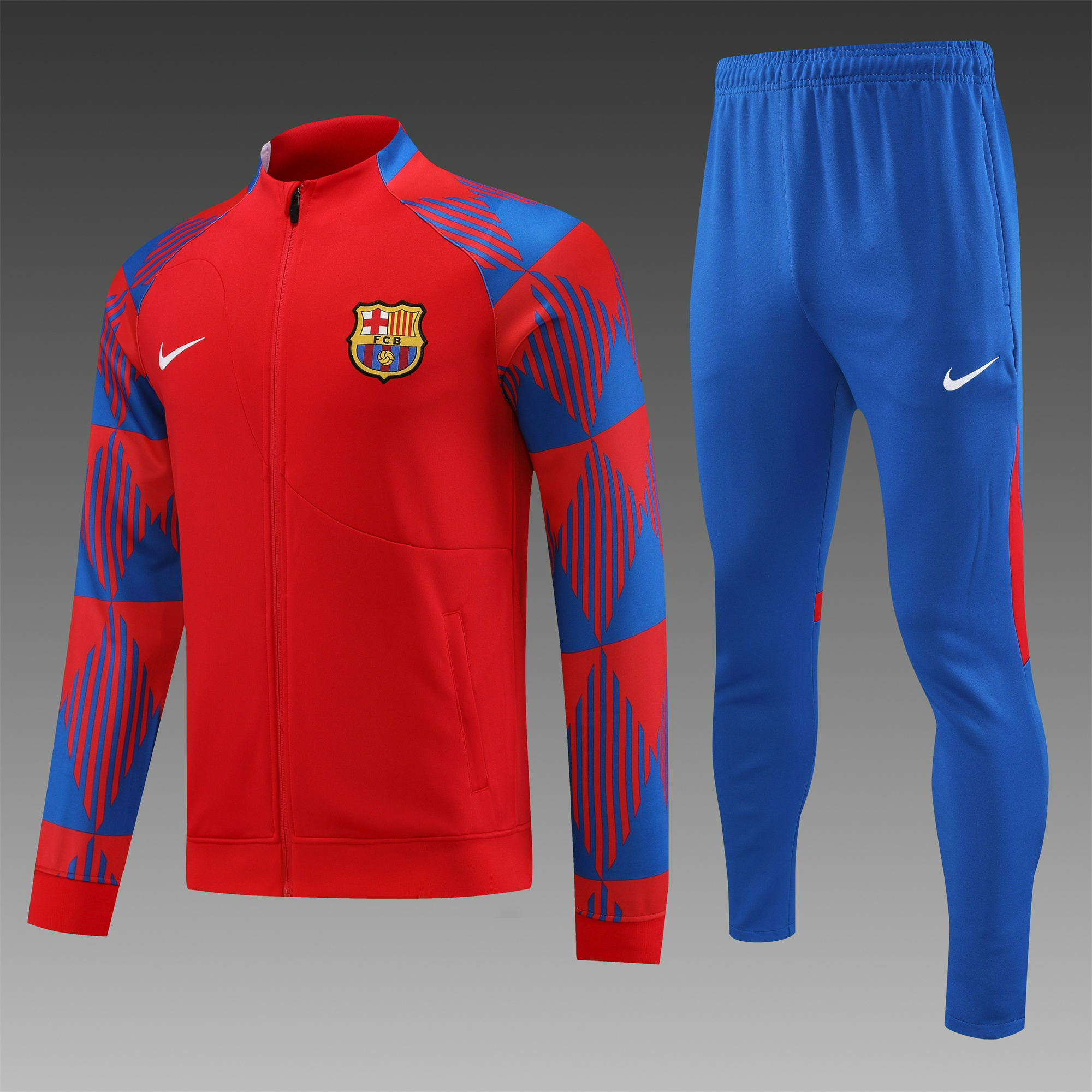 Barcelona 23-24 Jacket Training Tracksuit Red